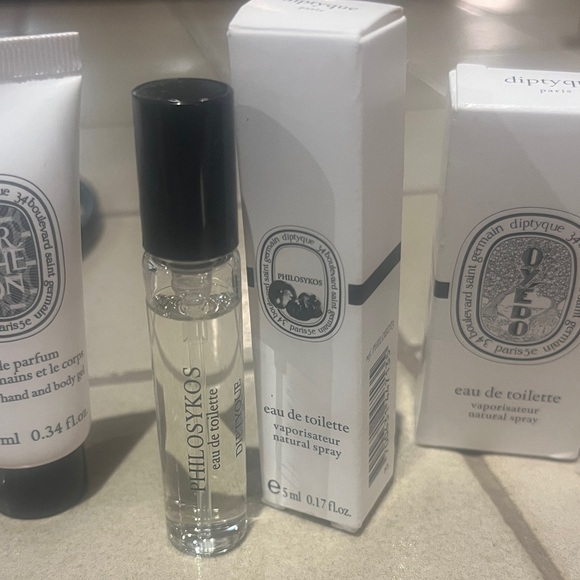Diptyque Orphéon Gel and Philosykos Spray Set lot of (3) samples - Picture 3 of 4